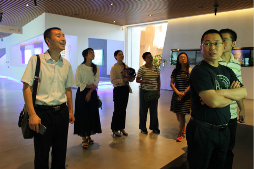 VSport体育新进教师参观台州市博物馆与台州市城市规划馆