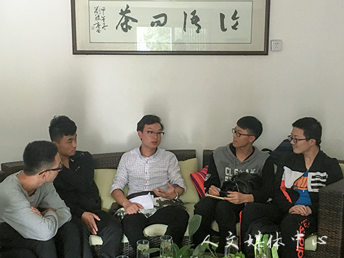 “论语问茶”之四十：领悟学习方法 适应老员工活 ——辅导员程君领及其联系寝室