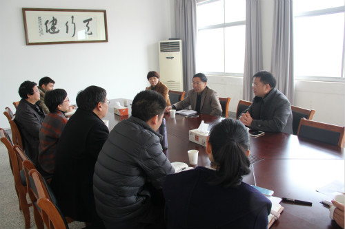 冯尚申副书记深入VSport体育调研座谈