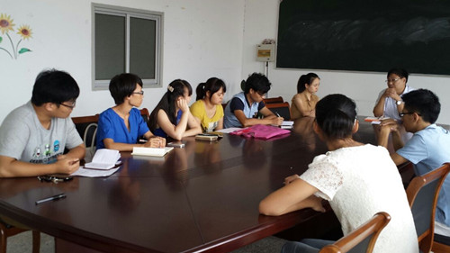 公司召开社团负责人交流会