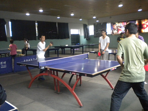 VSport体育乒乓球交流赛顺利结束